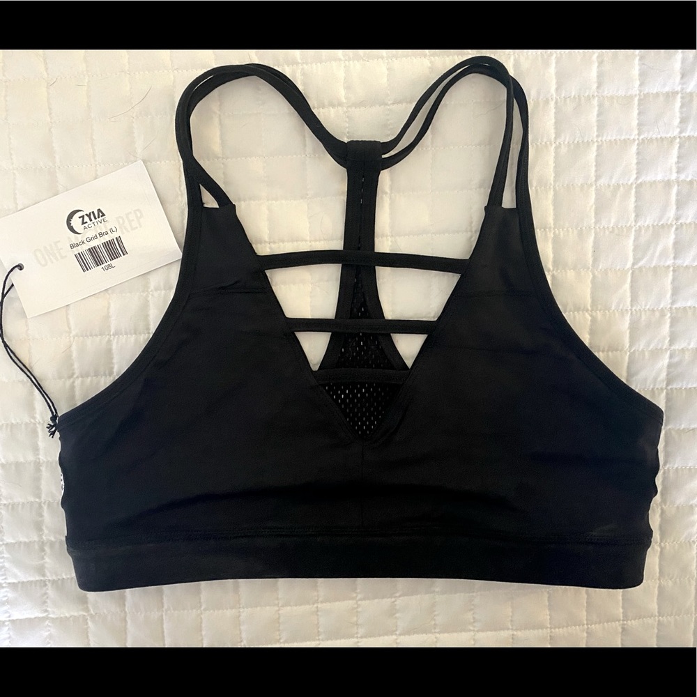 ZIYA Grid Bra NEVER BEEN WORN